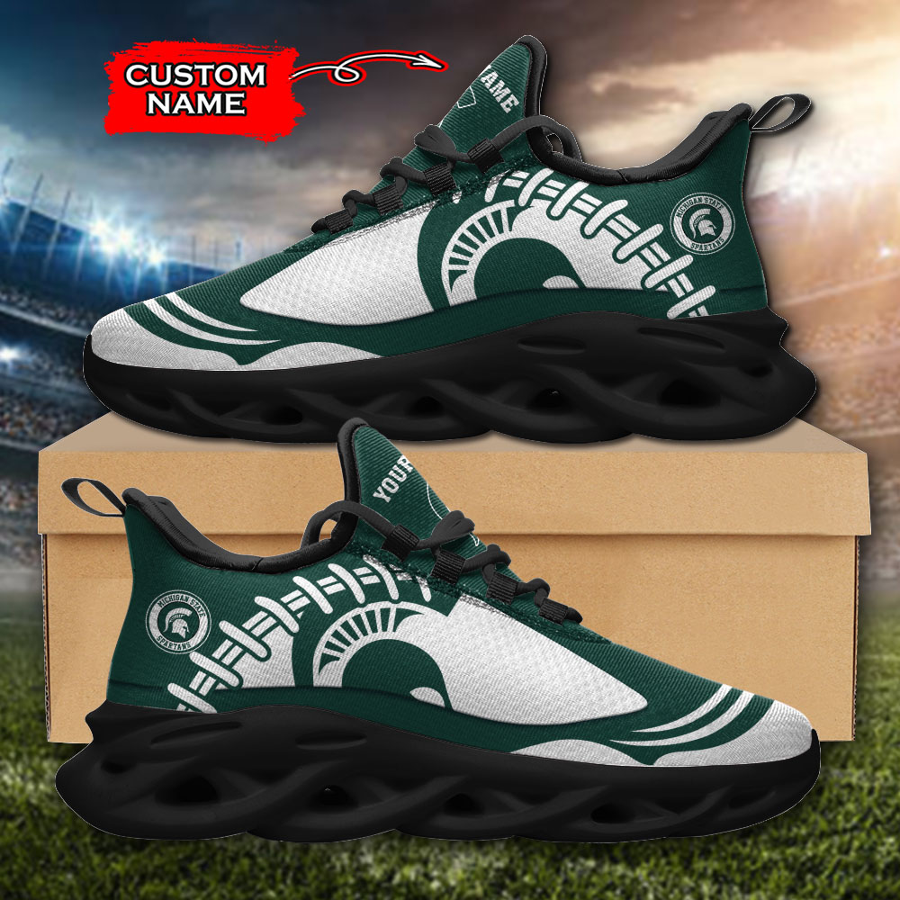 Michigan State Spartans NCAA Max Soul Shoes Sneakers For Men And Women Calebmatthewhans