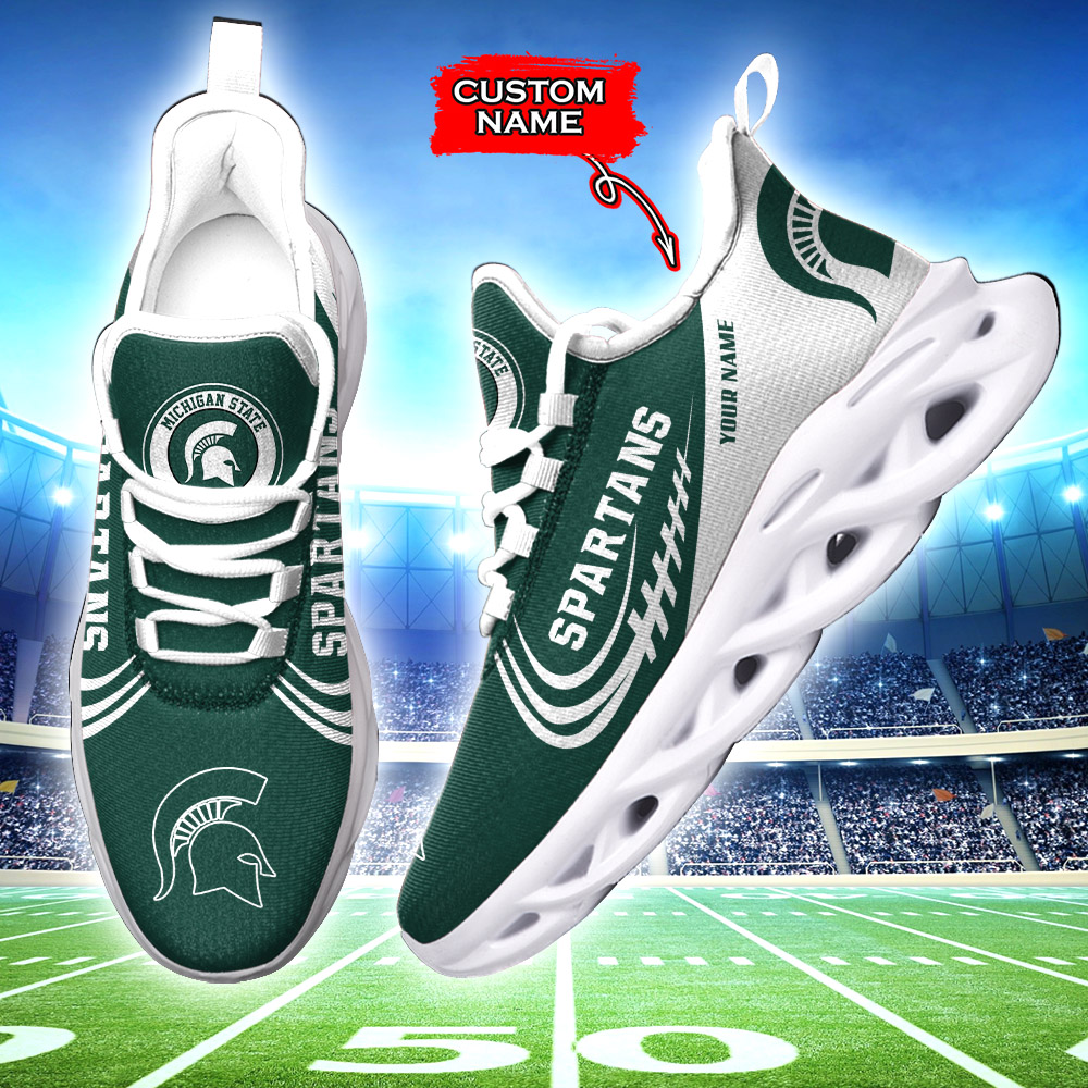 Michigan State Spartans NCAA Max Soul Shoes Sneakers For Men And Women Calebmatthewhans