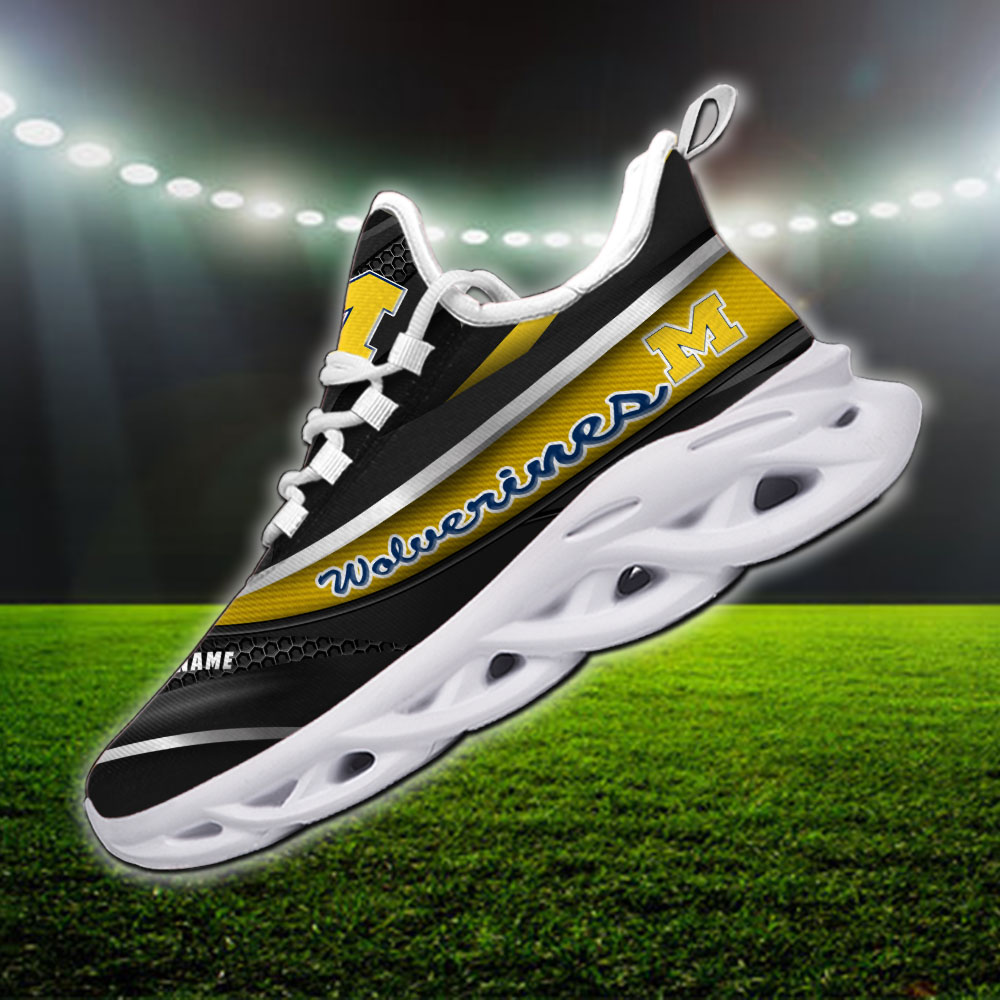 Michigan Wolverines NCAA Max Soul Shoes Sneakers For Men And Women Calebmatthewhans