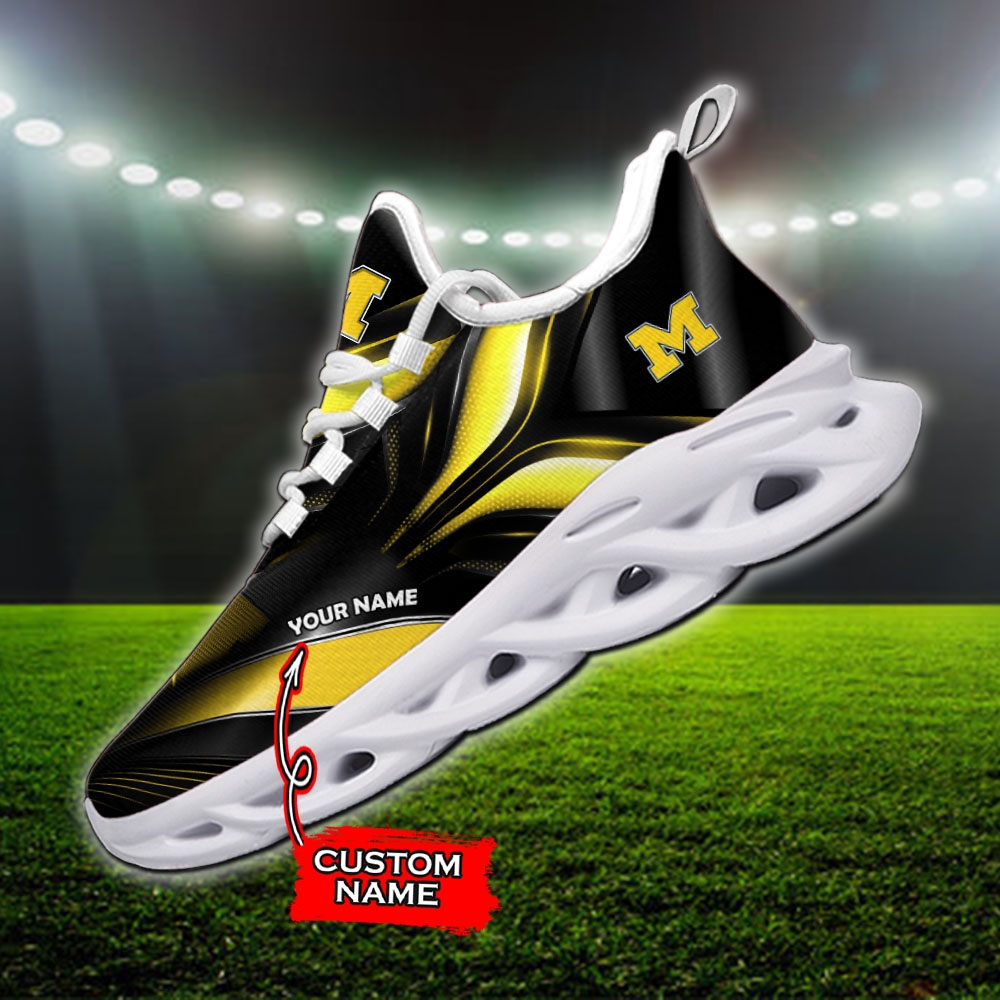 Michigan Wolverines NCAA Max Soul Shoes Sneakers For Men And Women Calebmatthewhans
