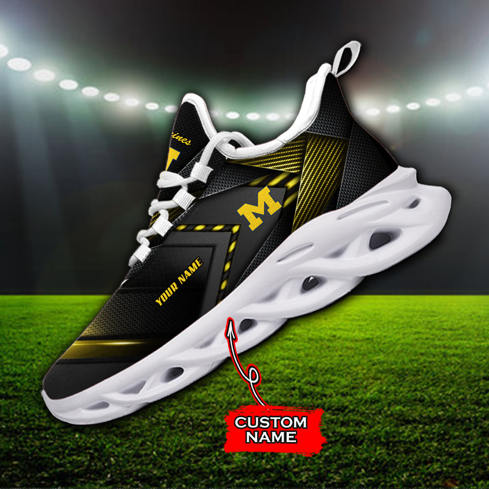 Michigan Wolverines NCAA Max Soul Shoes Sneakers For Men And Women Calebmatthewhans