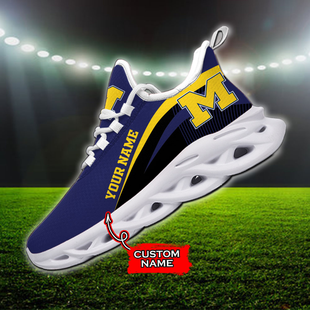 Michigan Wolverines NCAA Max Soul Shoes Sneakers For Men And Women Calebmatthewhans