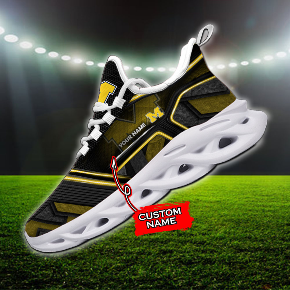 Michigan Wolverines NCAA Max Soul Shoes Sneakers For Men And Women Calebmatthewhans