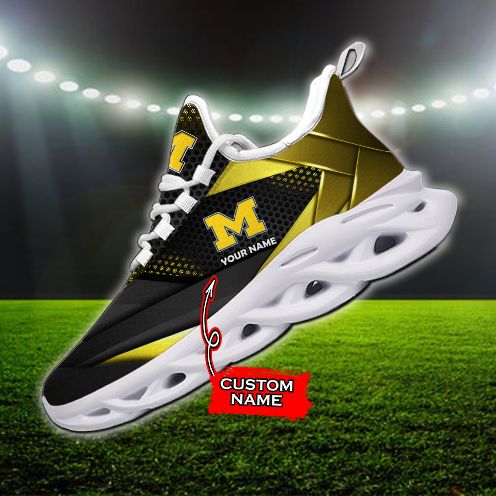 Michigan Wolverines NCAA Max Soul Shoes Sneakers For Men And Women Calebmatthewhans