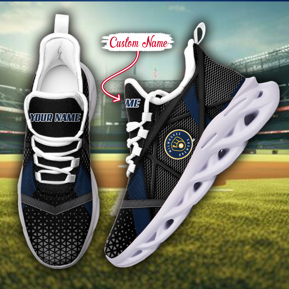 Milwaukee Brewers MLB Max Soul Shoes Sneakers For Men And Women Calebmatthewhans