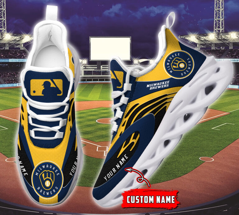 Milwaukee Brewers Max Soul Shoes Sneakers For Men And Women Calebmatthewhans