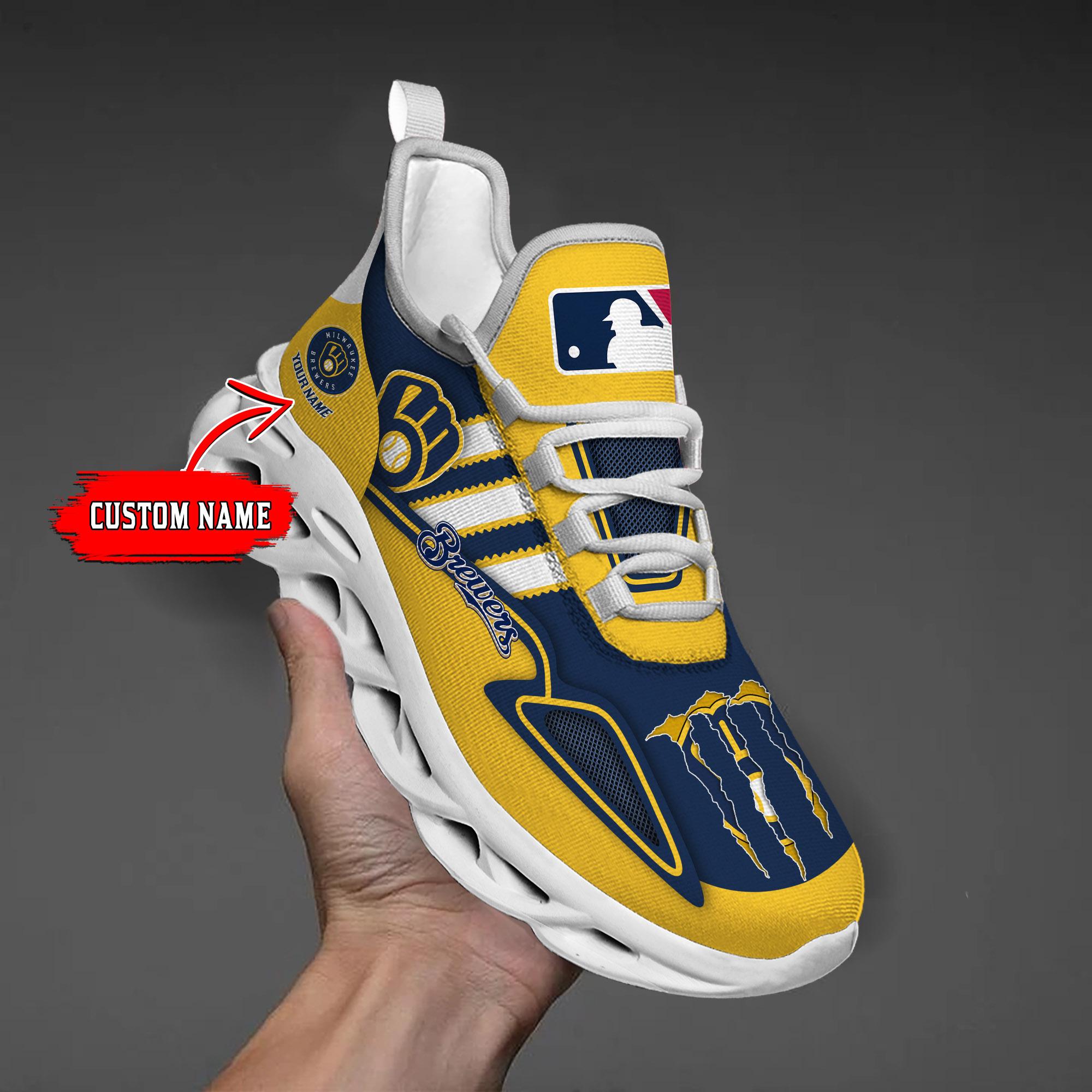 Milwaukee Brewers Max Soul Shoes Sneakers For Men And Women Calebmatthewhans