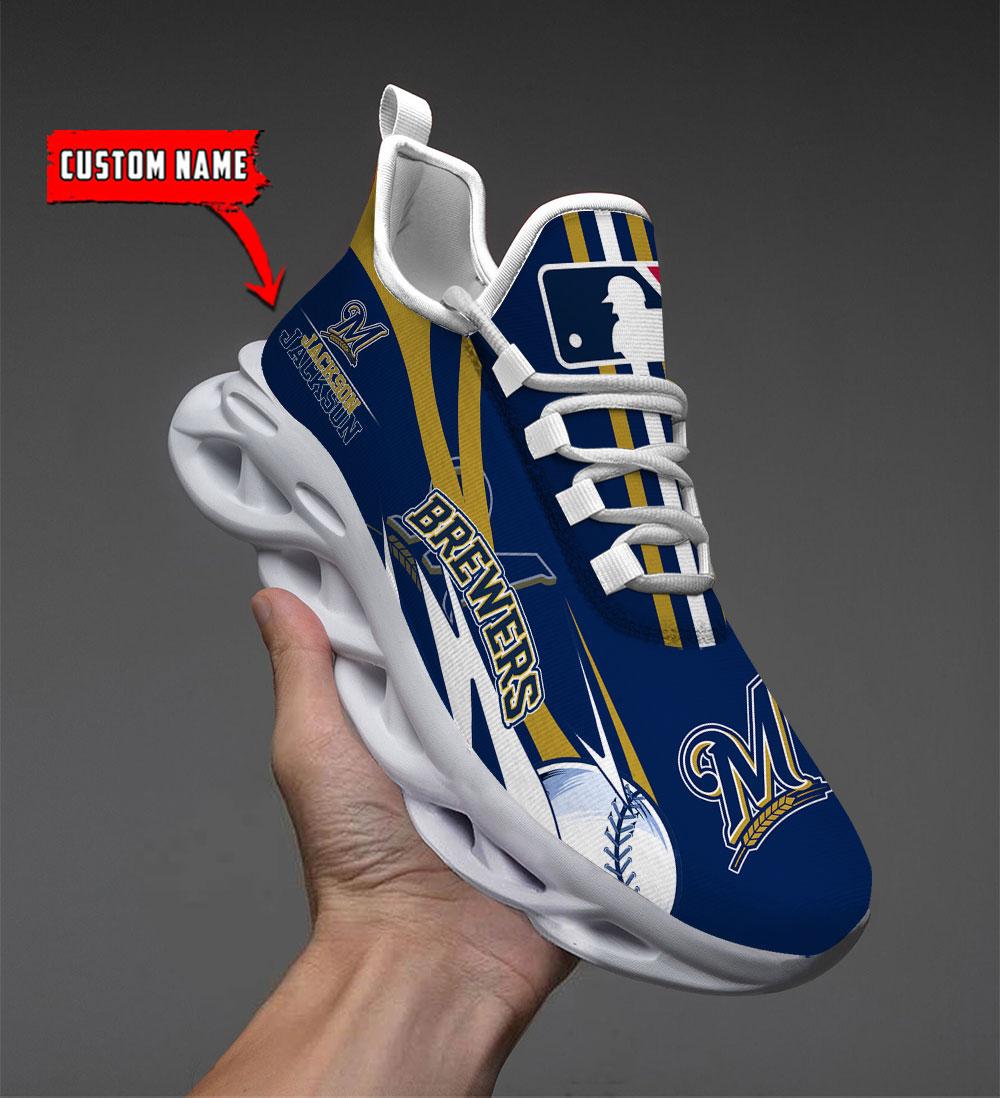 Milwaukee Brewers Max Soul Shoes Sneakers For Men And Women Calebmatthewhans
