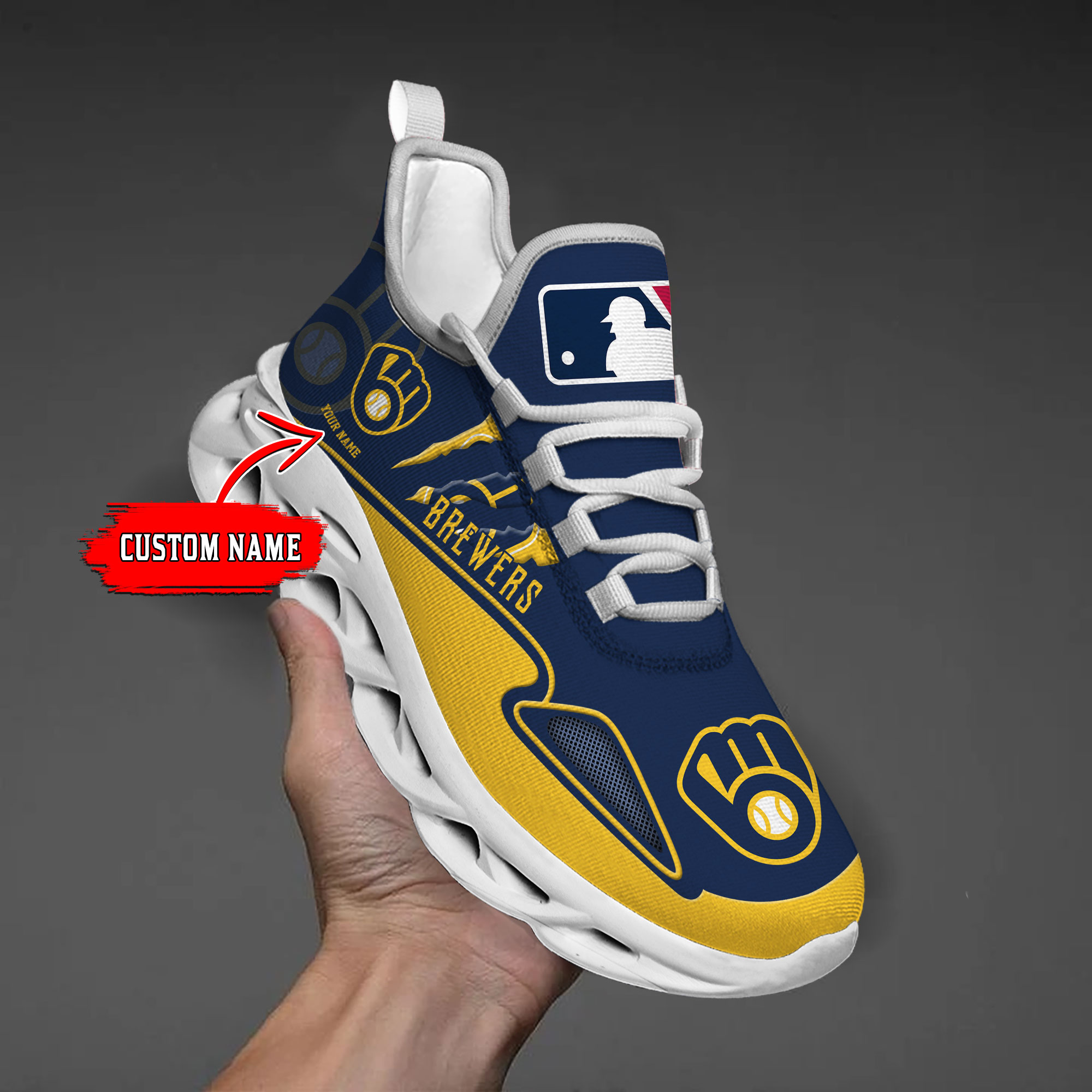 Milwaukee Brewers Max Soul Shoes Sneakers For Men And Women Calebmatthewhans