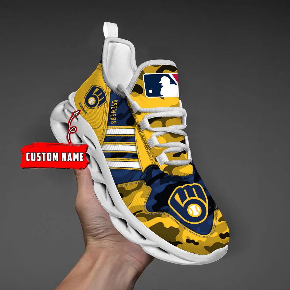 Milwaukee Brewers Max Soul Shoes Sneakers For Men And Women Calebmatthewhans
