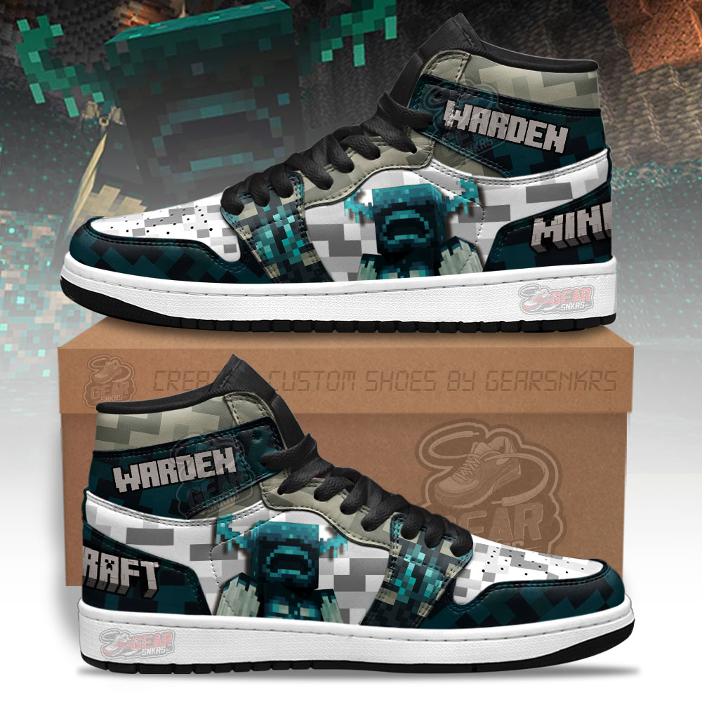 Minecraft AJ1 High Sneakers Shoes For Men And Women Calebmatthewhans