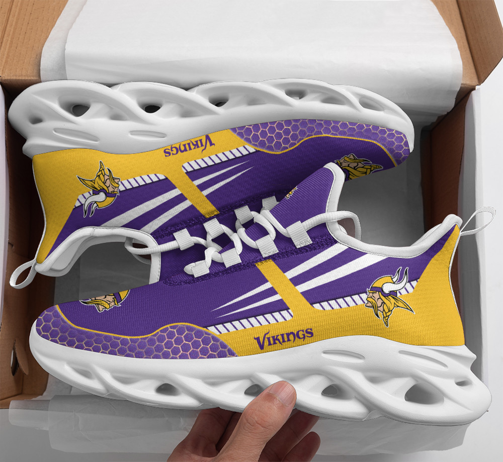 Minnesota Vikings Max Soul Shoes Sneakers For Men And Women Calebmatthewhans