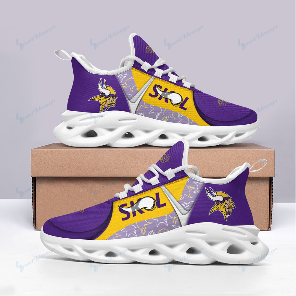 Minnesota Vikings Max Soul Shoes Sneakers For Men And Women Calebmatthewhans