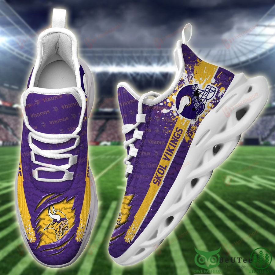 Minnesota Vikings Max Soul Shoes Sneakers For Men And Women Calebmatthewhans