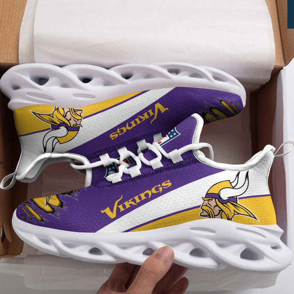 Minnesota Vikings Max Soul Shoes Sneakers For Men And Women Calebmatthewhans