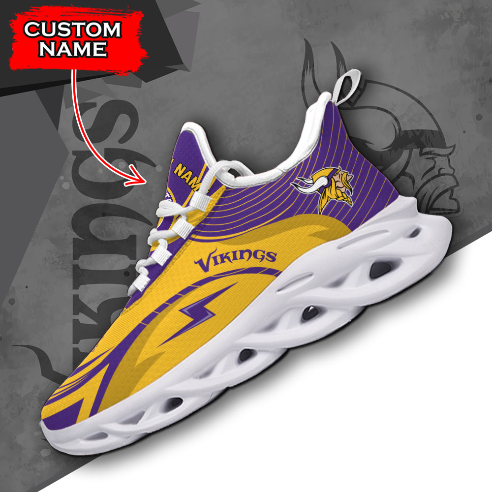 Minnesota Vikings NFL Max Soul Shoes Sneakers For Men And Women Calebmatthewhans