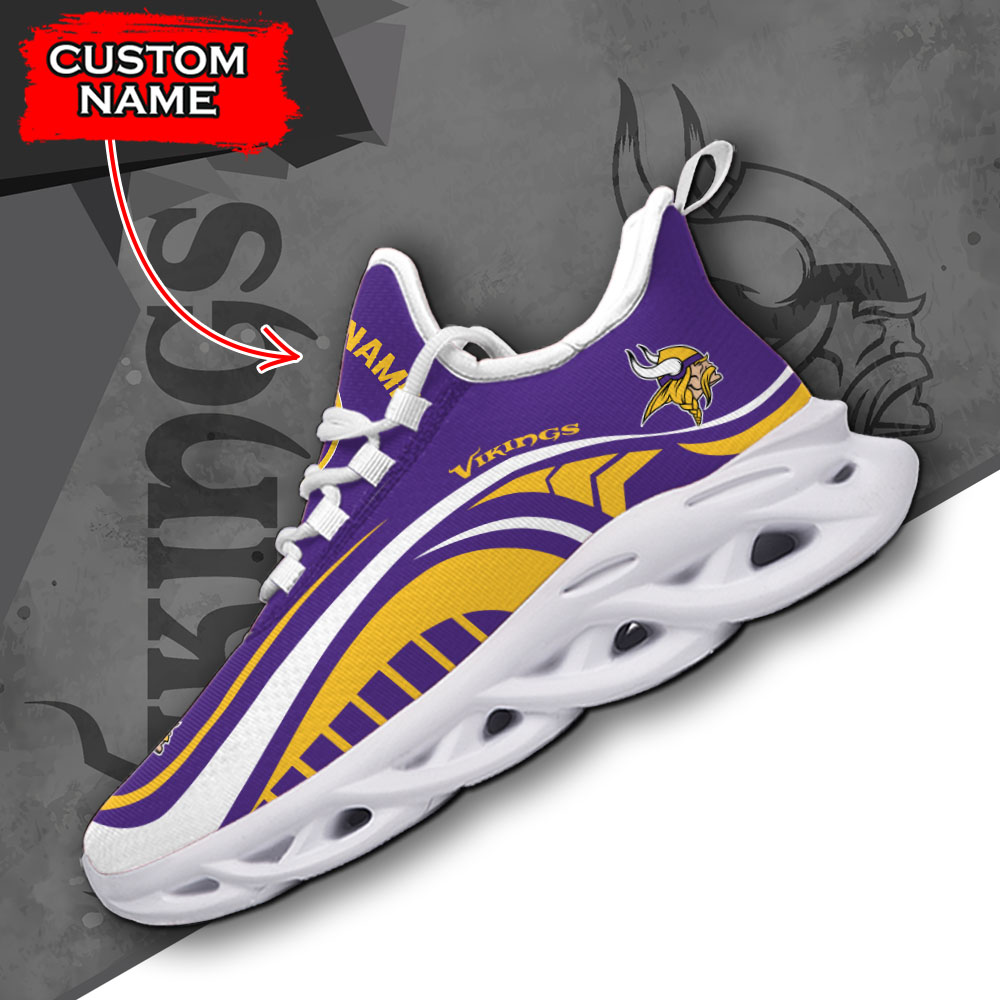 Minnesota Vikings NFL Max Soul Shoes Sneakers For Men And Women Calebmatthewhans