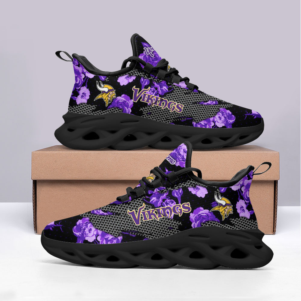 Minnesota Vikings NFL Max Soul Shoes Sneakers For Men And Women Calebmatthewhans