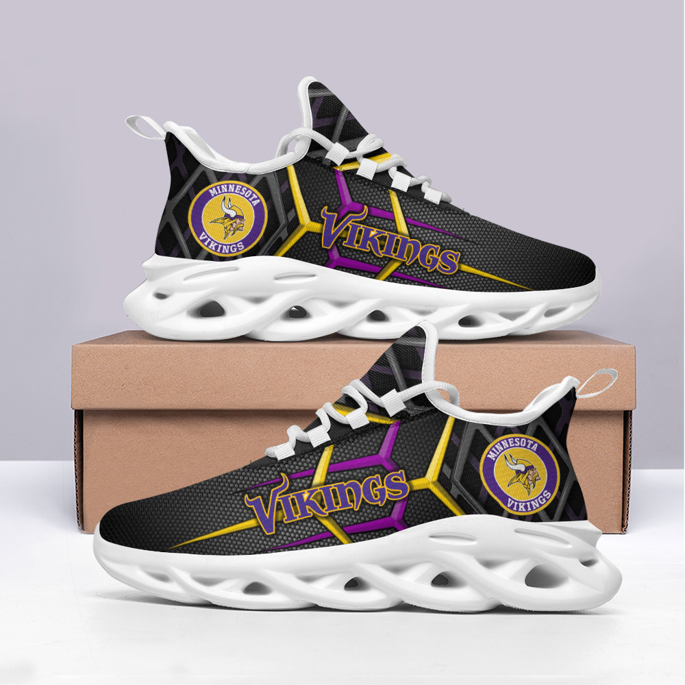 Minnesota Vikings NFL Max Soul Shoes Sneakers For Men And Women Calebmatthewhans