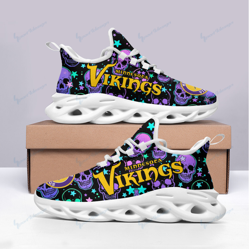 Minnesota Vikings NFL Max Soul Shoes Sneakers For Men And Women Calebmatthewhans