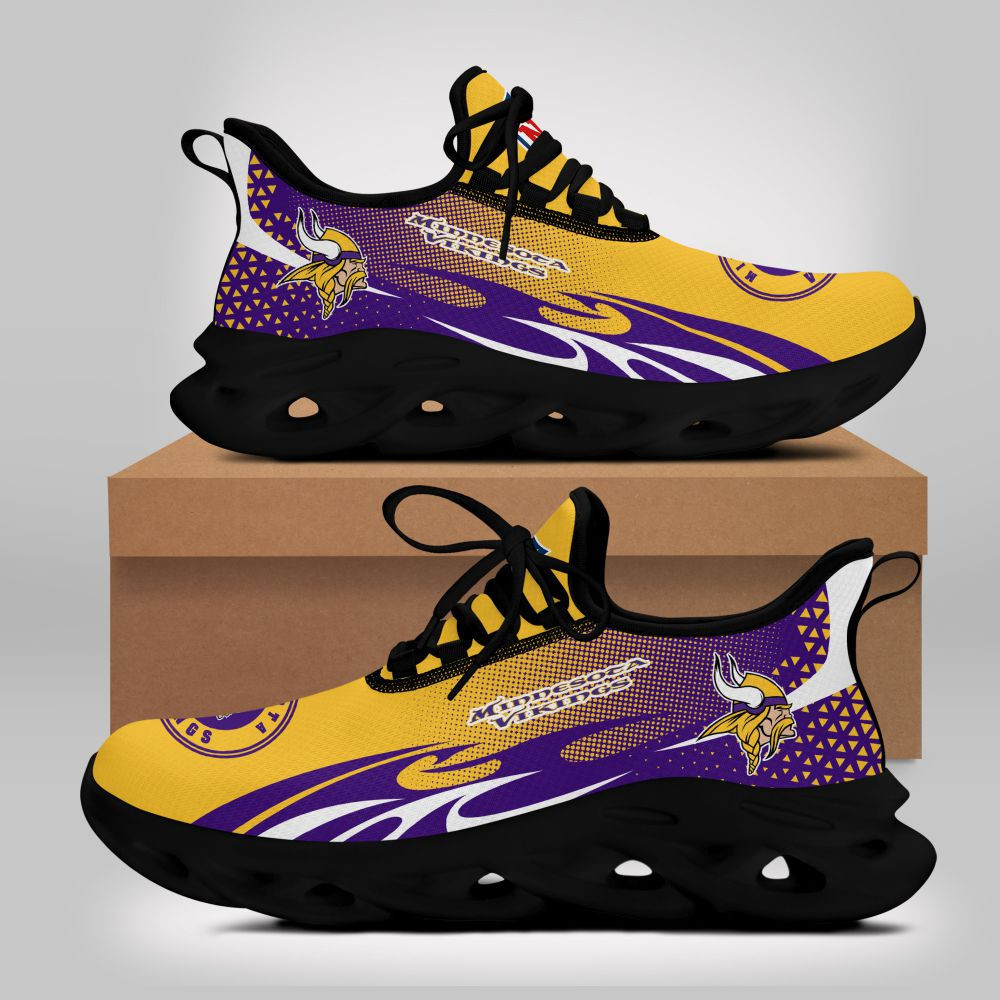 Minnesota Vikings NFL Max Soul Shoes Sneakers For Men And Women Calebmatthewhans