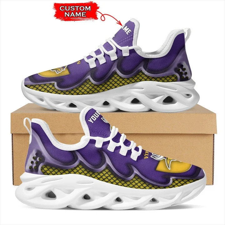 Minnesota Vikings NFL Max Soul Shoes Sneakers For Men And Women Calebmatthewhans
