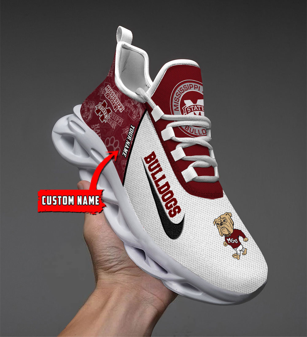 Mississippi State Bulldogs Max Soul Shoes Sneakers For Men And Women Calebmatthewhans