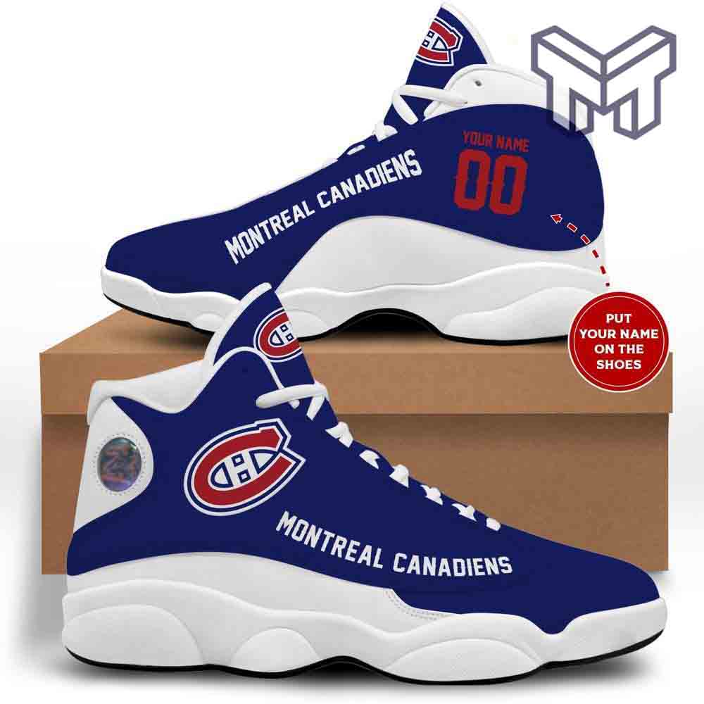 Montreal Canadiens AJ13 Sneakers Shoes For Men And Women Calebmatthewhans