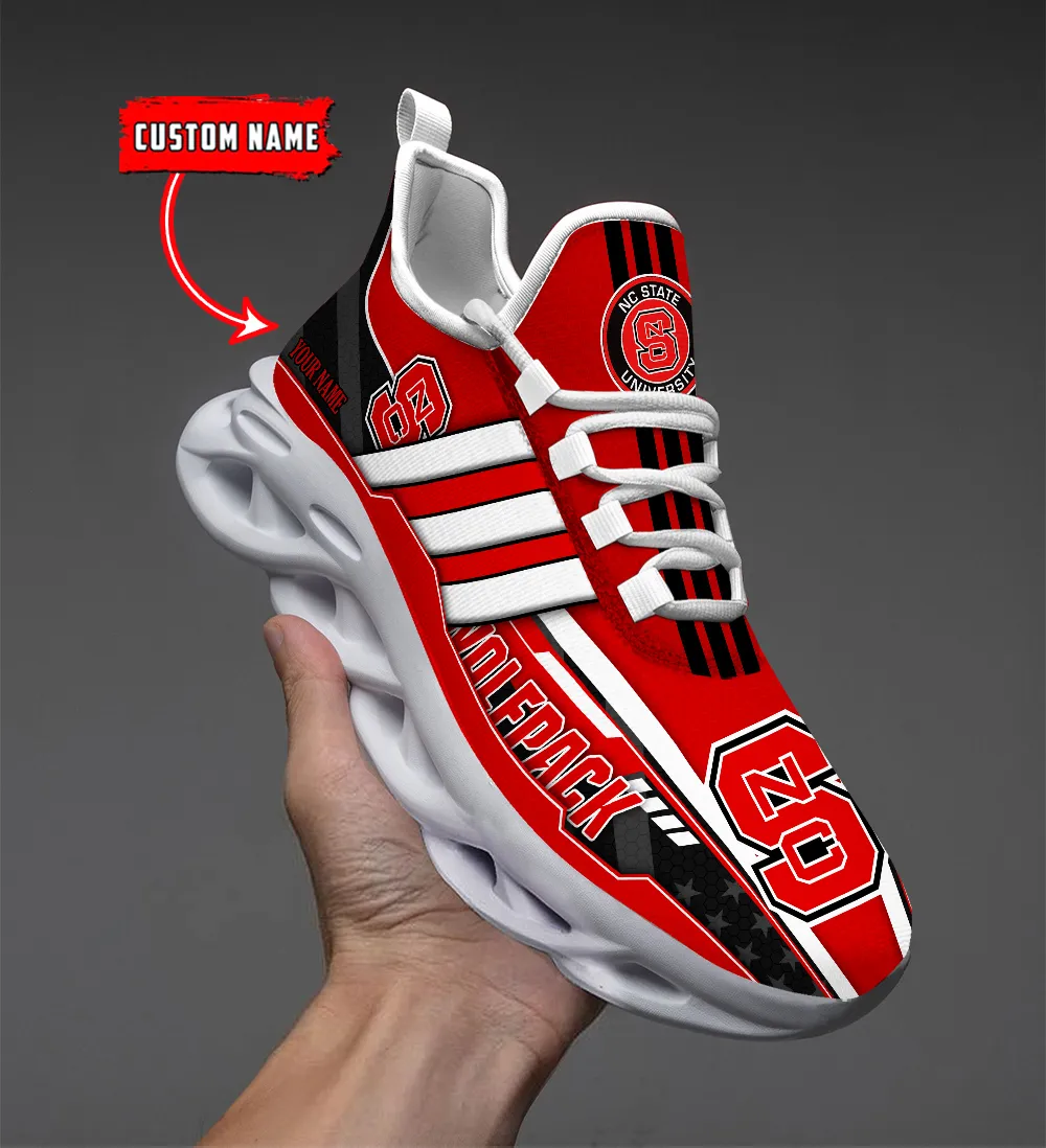 NC State Wolfpack Max Soul Shoes Sneakers For Men And Women Calebmatthewhans