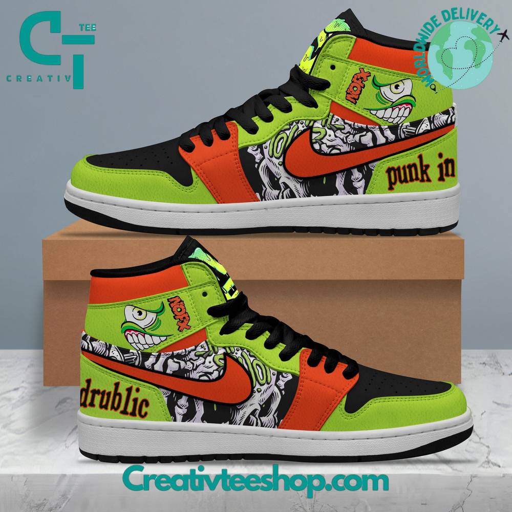 NOFX Punk in Public AJ1 High Sneakers Shoes For Men And Women Calebmatthewhans