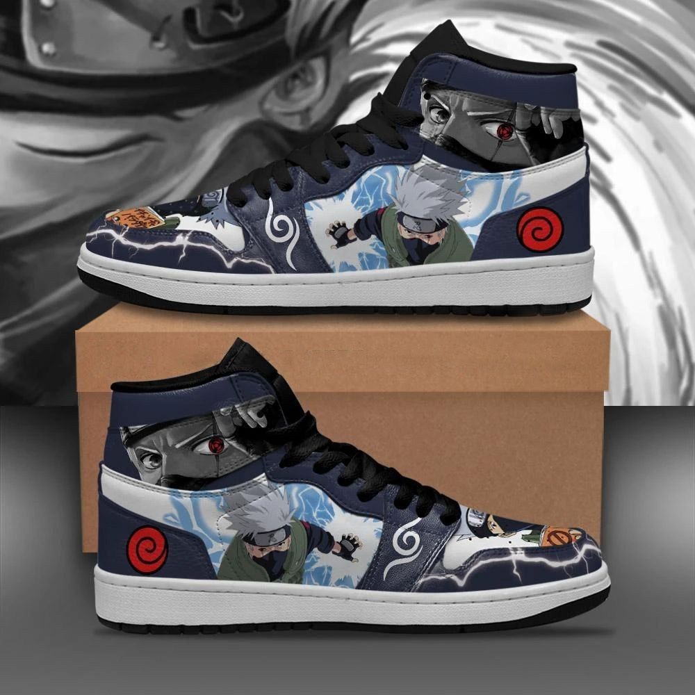 Naruto AJ1 High Sneakers Shoes For Men And Women Calebmatthewhans