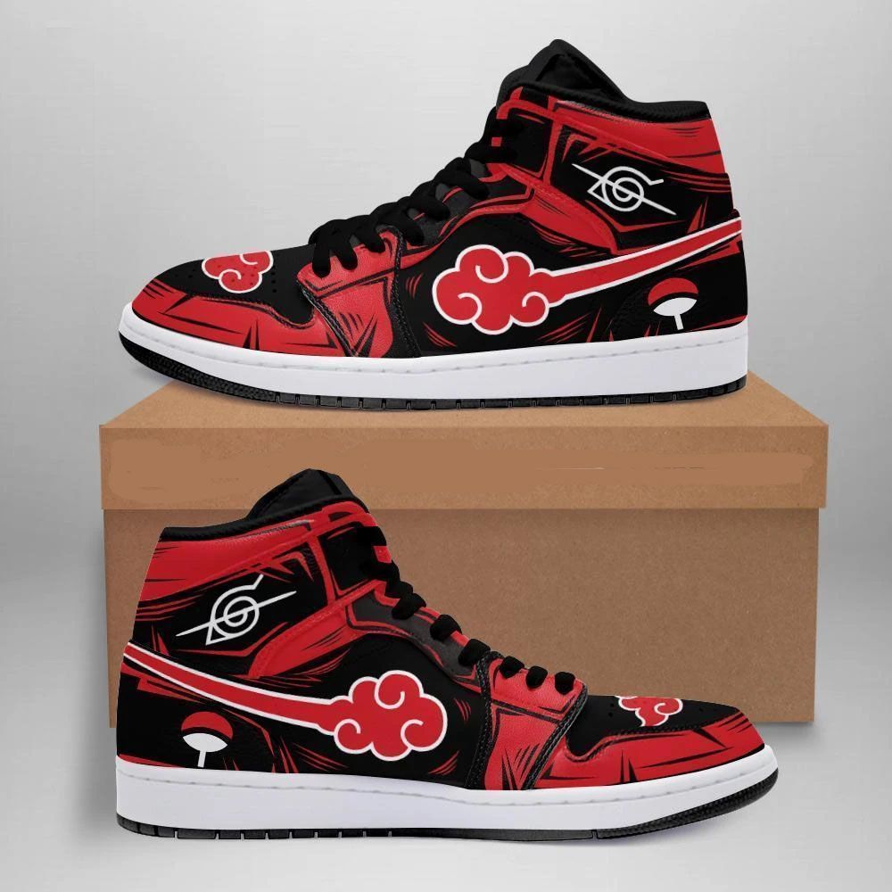 Naruto AJ1 High Sneakers Shoes For Men And Women Calebmatthewhans