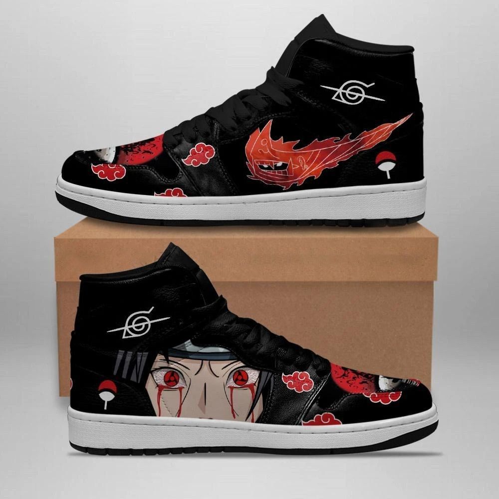 Naruto AJ1 High Sneakers Shoes For Men And Women Calebmatthewhans