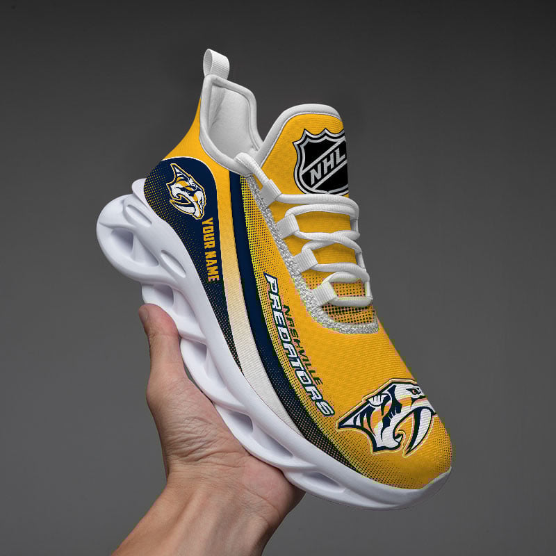 Nashville Predators Max Soul Shoes Sneakers For Men And Women Calebmatthewhans