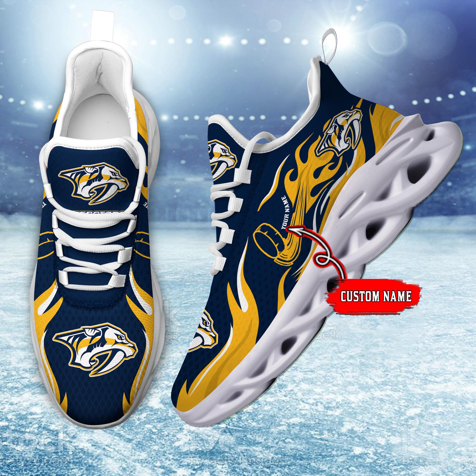 Nashville Predators Max Soul Shoes Sneakers For Men And Women Calebmatthewhans