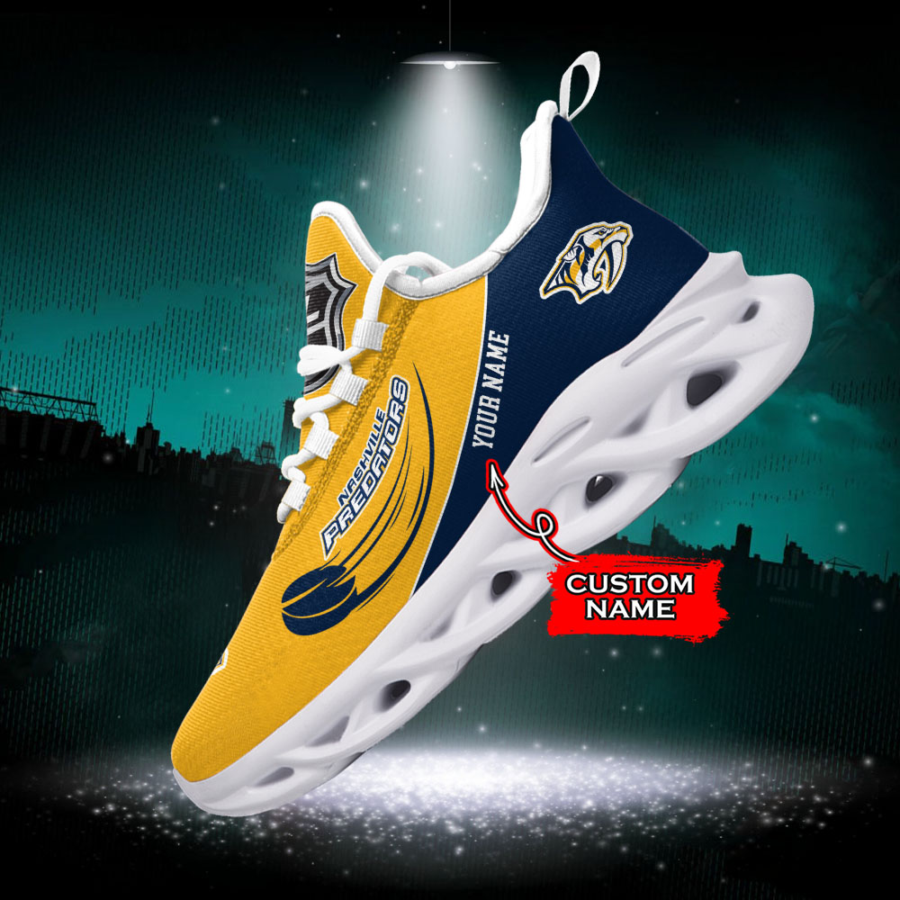 Nashville Predators NHL Max Soul Shoes Sneakers For Men And Women Calebmatthewhans
