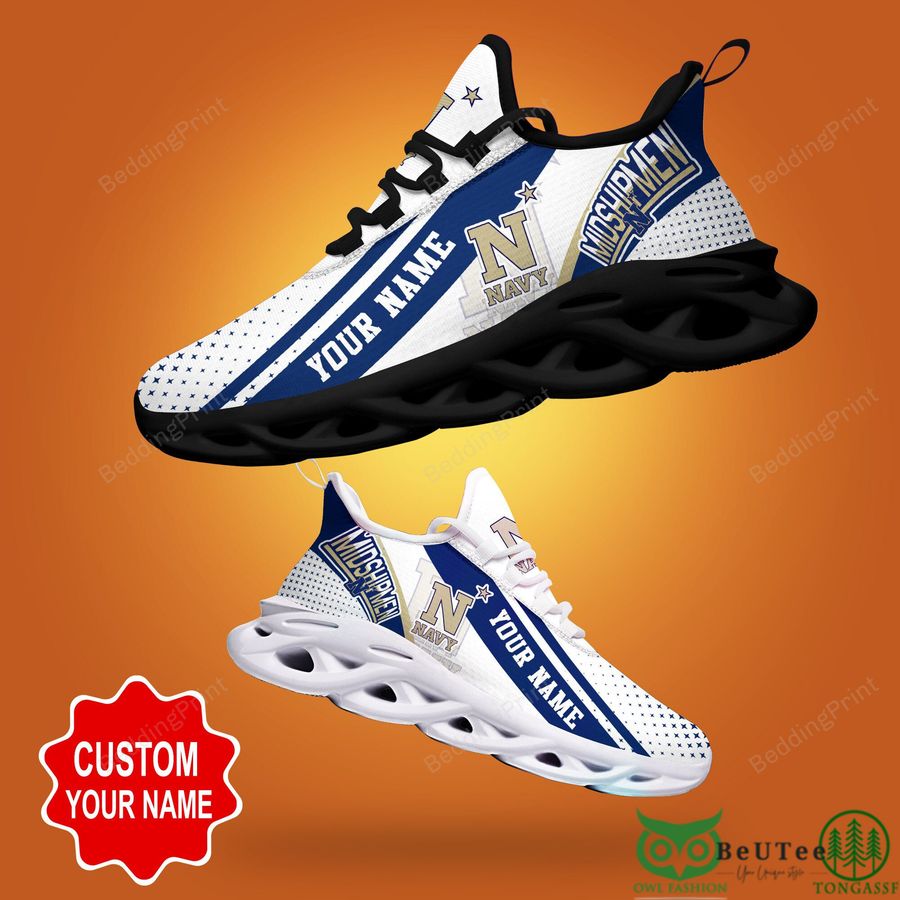 Navy Midshipmen Max Soul Shoes Sneakers For Men And Women Calebmatthewhans