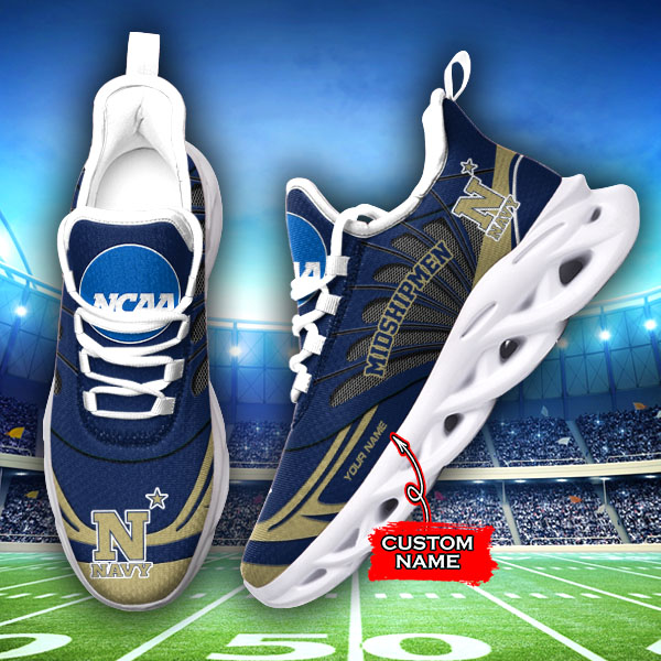 Navy Midshipmen NCAA Max Soul Shoes Sneakers For Men And Women Calebmatthewhans