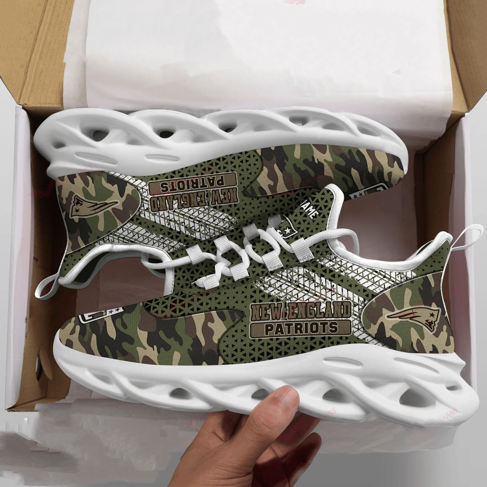 New England Patriots Max Soul Shoes Sneakers For Men And Women Calebmatthewhans
