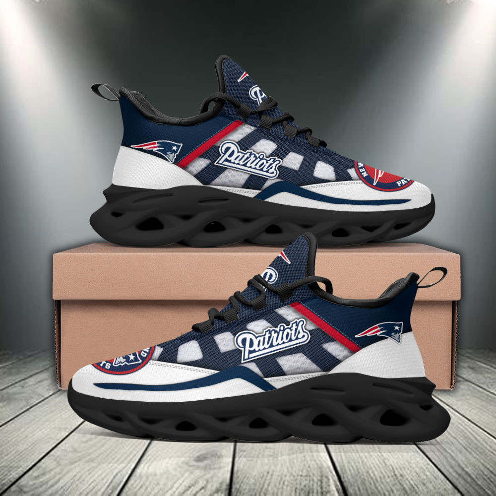 New England Patriots Max Soul Shoes Sneakers For Men And Women Calebmatthewhans