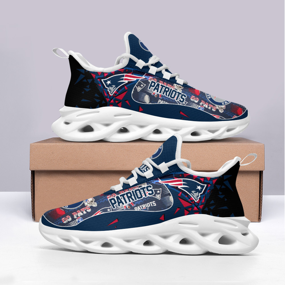 New England Patriots Max Soul Shoes Sneakers For Men And Women Calebmatthewhans