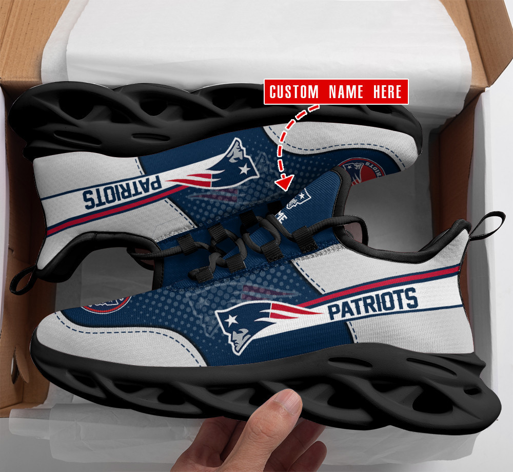 New England Patriots Max Soul Shoes Sneakers For Men And Women Calebmatthewhans