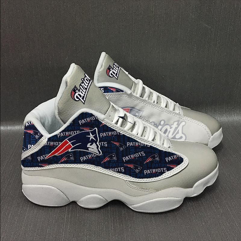 New England Patriots NFL AJ13 Sneakers Shoes For Men And Women Calebmatthewhans