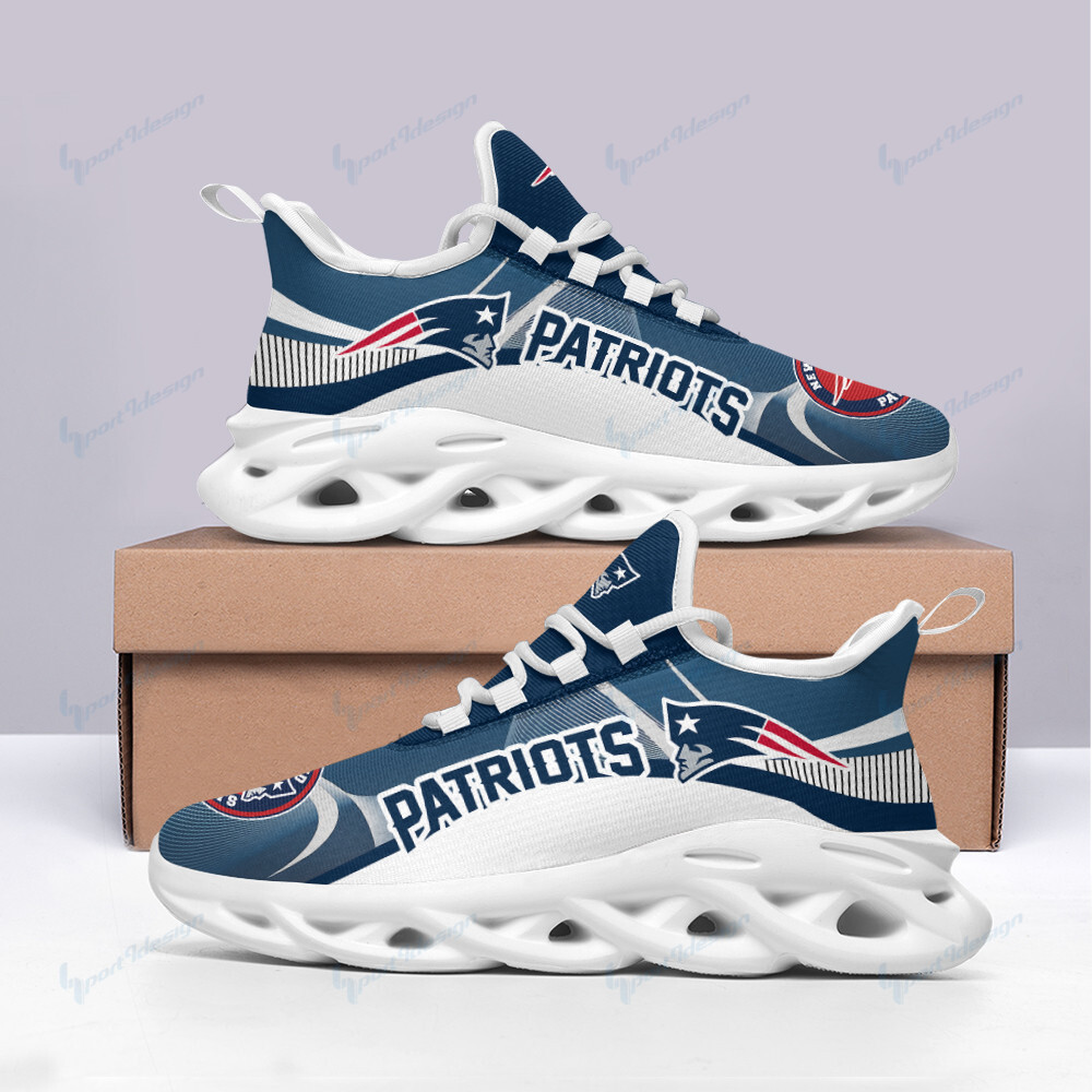 New England Patriots NFL Max Soul Shoes Sneakers For Men And Women Calebmatthewhans