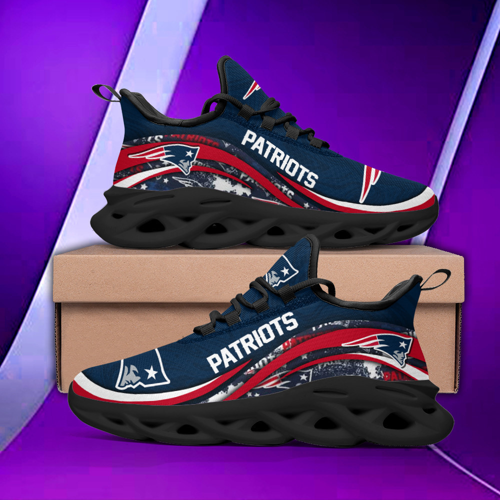 New England Patriots NFL Max Soul Shoes Sneakers For Men And Women Calebmatthewhans