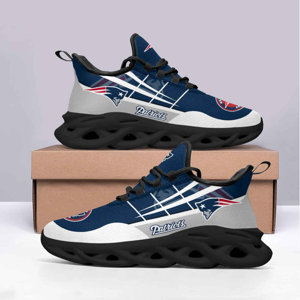 New England Patriots NFL Max Soul Shoes Sneakers For Men And Women Calebmatthewhans