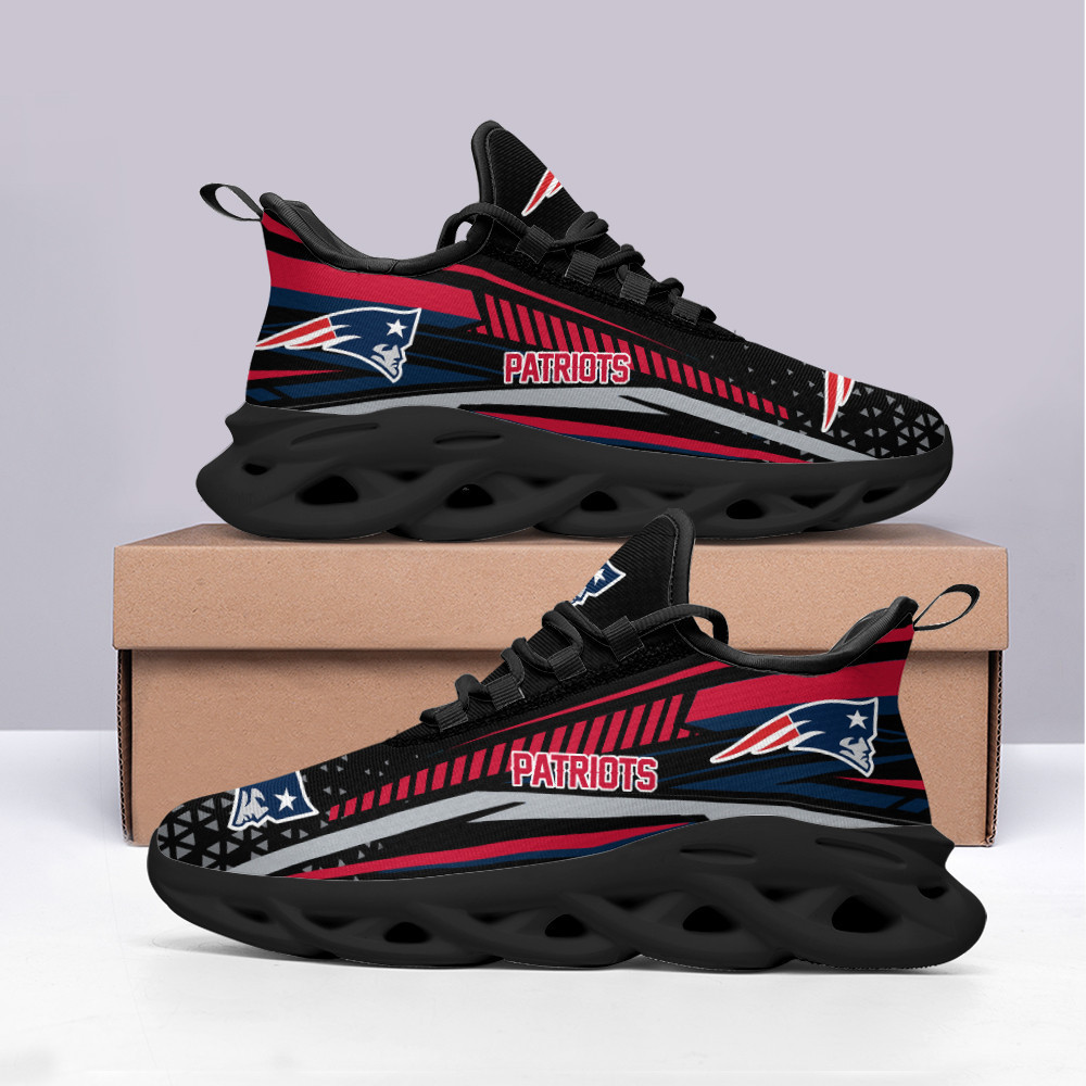 New England Patriots NFL Max Soul Shoes Sneakers For Men And Women Calebmatthewhans