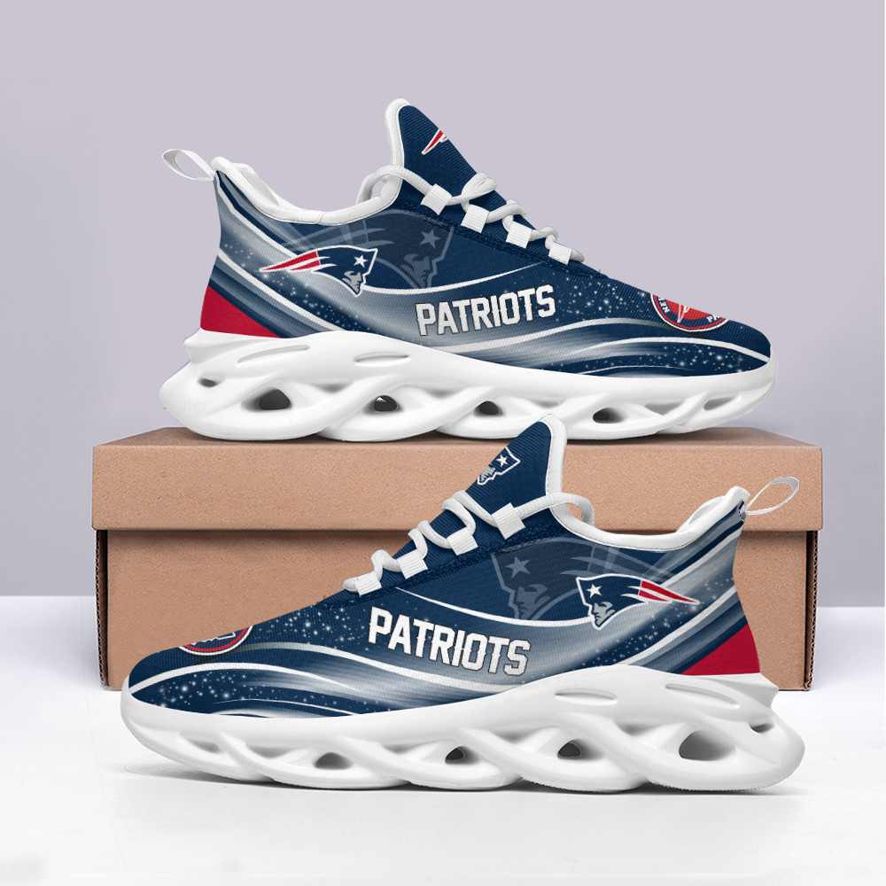 New England Patriots NFL Max Soul Shoes Sneakers For Men And Women Calebmatthewhans