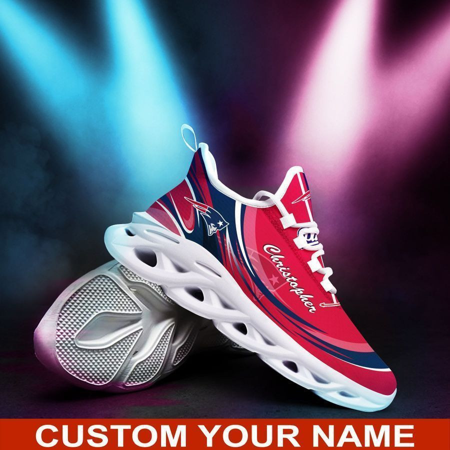 New England Patriots NFL Max Soul Shoes Sneakers For Men And Women Calebmatthewhans