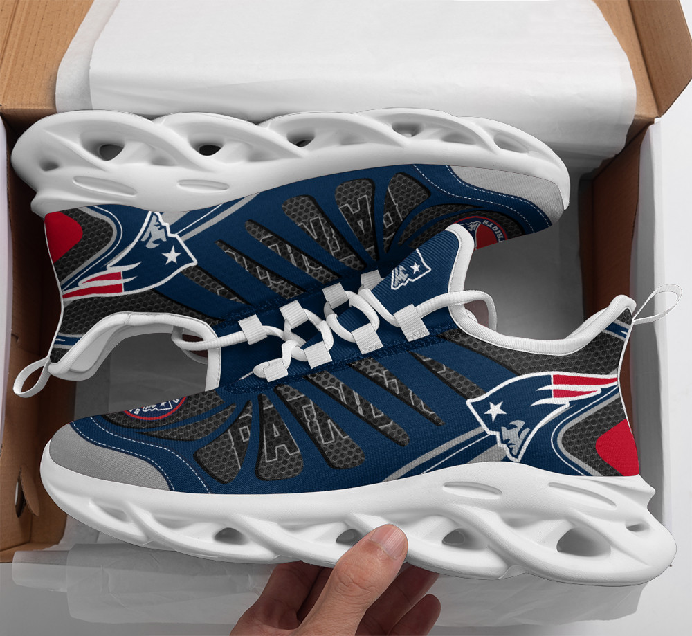 New England Patriots NFL Max Soul Shoes Sneakers For Men And Women Calebmatthewhans